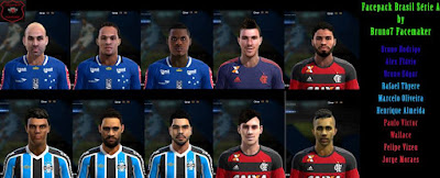 PES 2013 Facepack Brasil Série A by Bruno7Facemaker