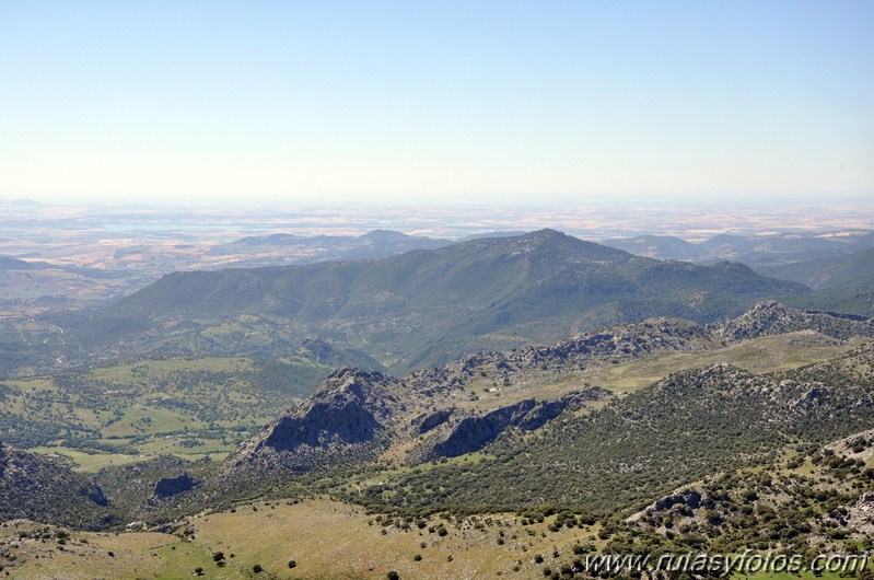 Subida al Caillo desde Villaluenga