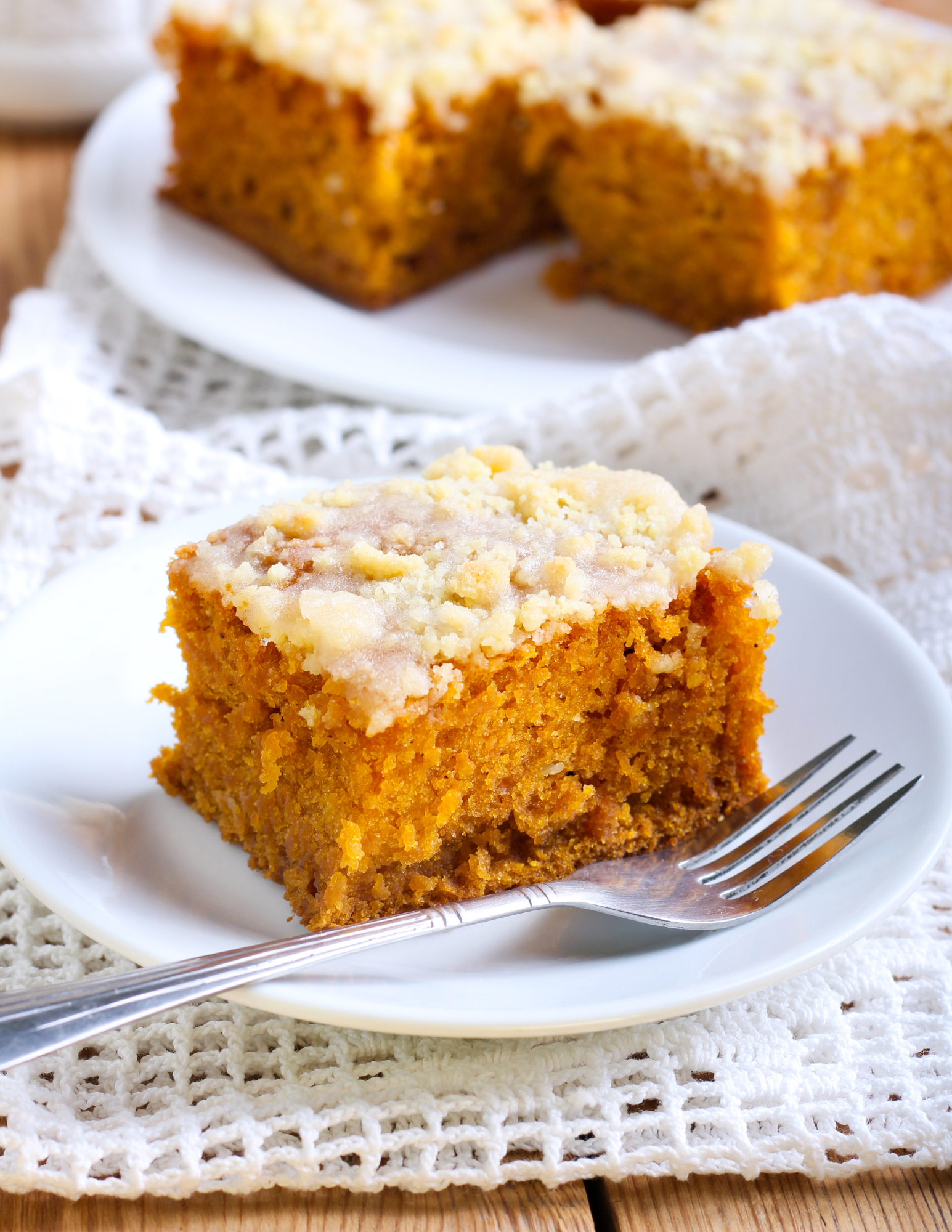 pumpkin gingerbread cake