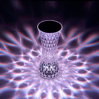 Colour-Changing Ice Diamond Touch Lamp
