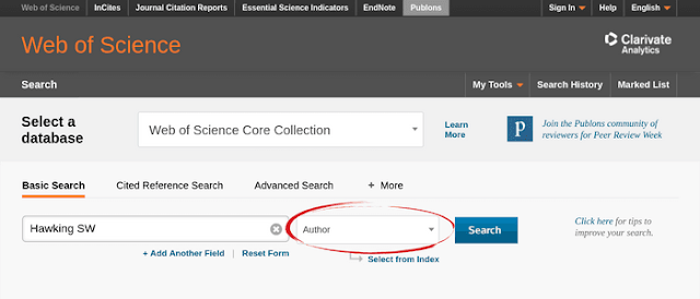 How to use Web of Science to calculate your h-index