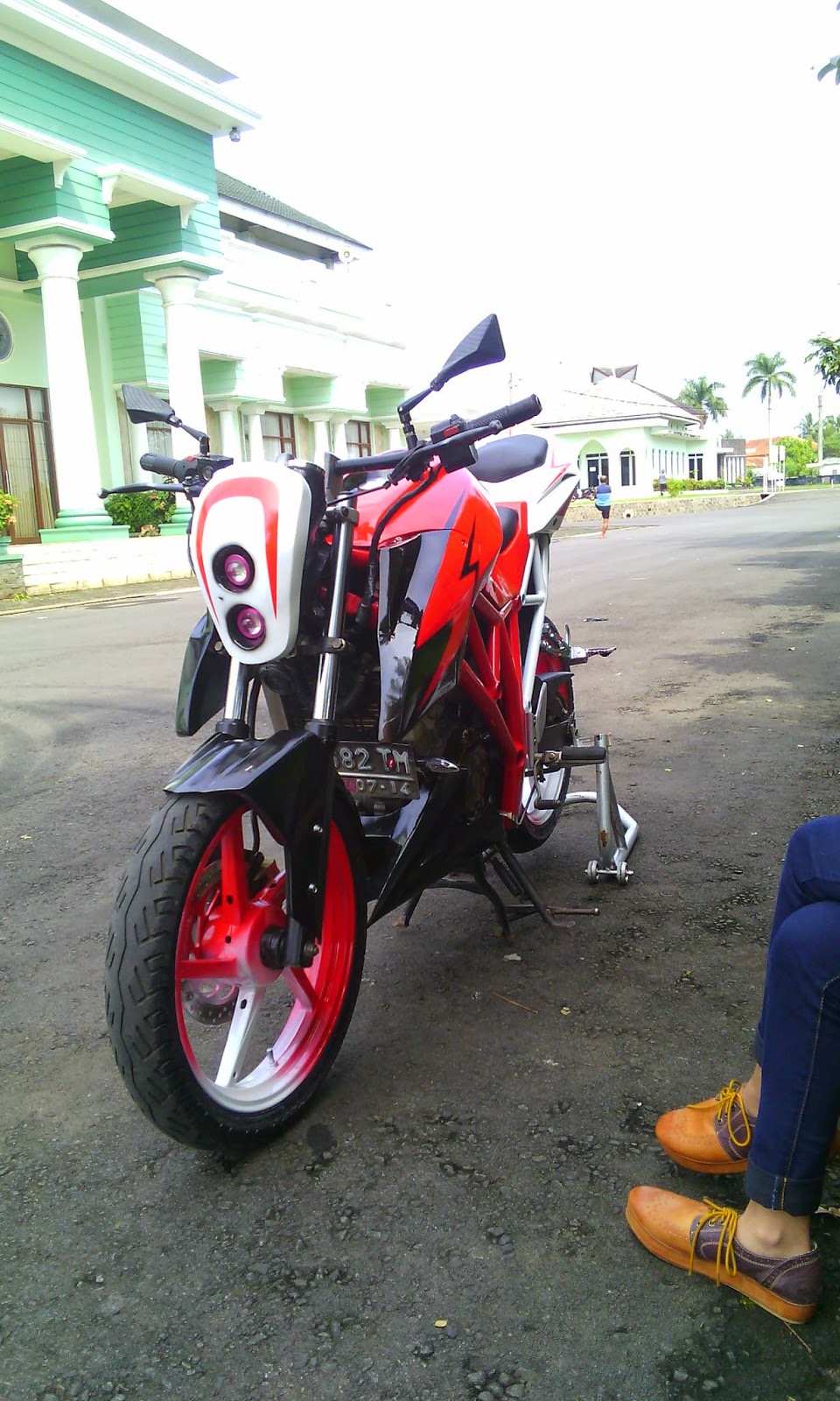 Vixion Ala KTM Super Duke Irwan Kenyot Go Change