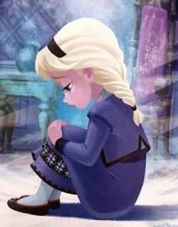 Gambar Elsa Frozen Waktu Kecil