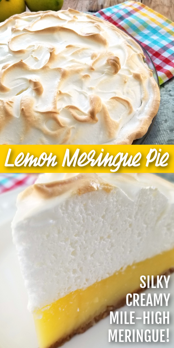 Perfect Lemon Meringue Pie | Classic lemon meringue pie with tart and creamy lemon custard topped with silky smooth meringue plus tips for making the perfect creamy meringue that stays dreamy for days.