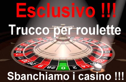 Trucco esclusivo per battere la roulette online