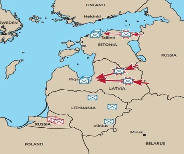 Россия может атаковать в регионе Балтийского моря