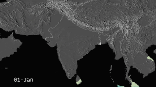 Güneydoğu ve Güney Asya'da Muson yağışları