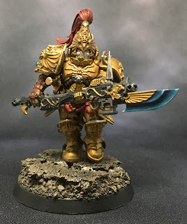 Custodian Guard with Halberd Front