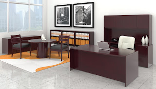 Traditional Wood Veneer Executive Furniture at OfficeAnything.com