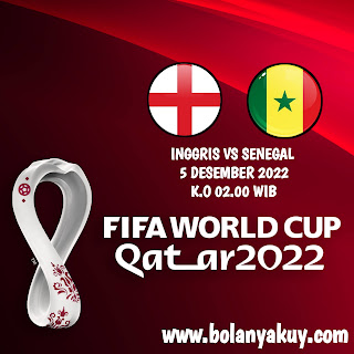 Inggris vs Senegal 2022