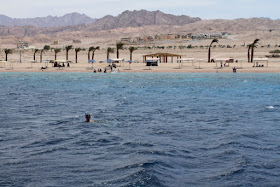 The beach resort of Aqaba, Jordan