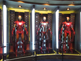 Iron Man film suits Disneyland