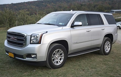 Chevrolet Tahoe is one of the biggest SUVs with a spacious 3 rows of seats and a spacious cabin.