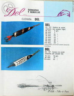 el roble taller de pesca señuelos del argentina del argentinian fishing lures