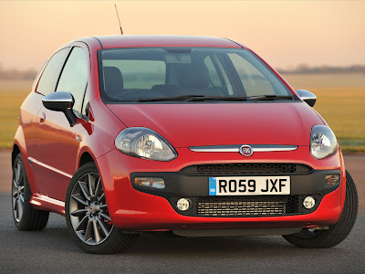 2010 Fiat Punto Evo Front View