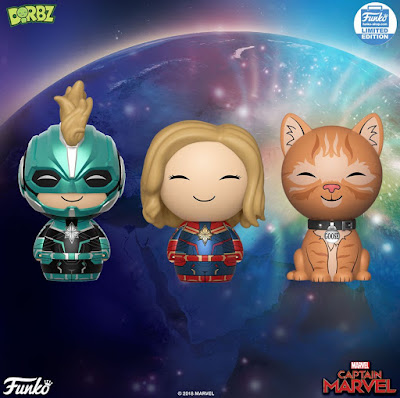 Marvel’s Captain Marvel Dorbz Vinyl Figures by Funko