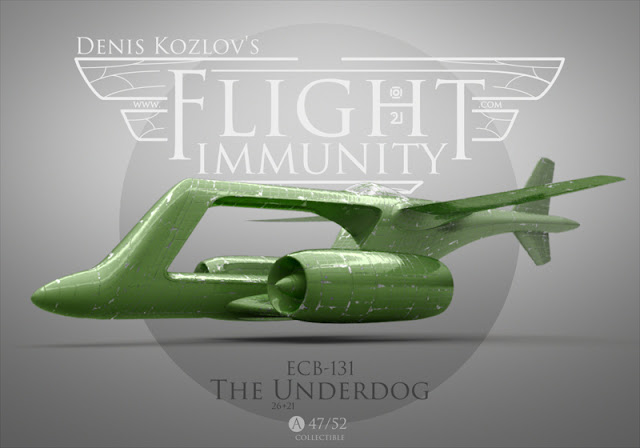 Flight Immunity by Denis Kozlov: collectible aircraft art with a steganographic twist (www.flightimmunity.com)