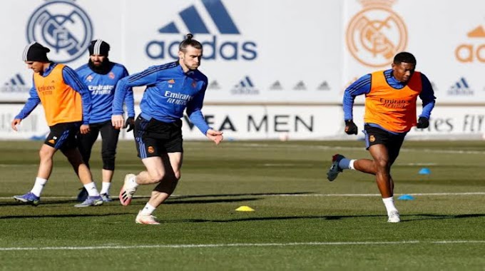 Alaba Returns To Full Training With Real Madrid