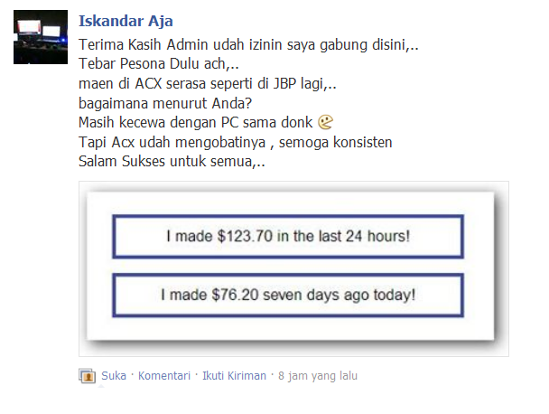 bukti pembayaran adclick xpress