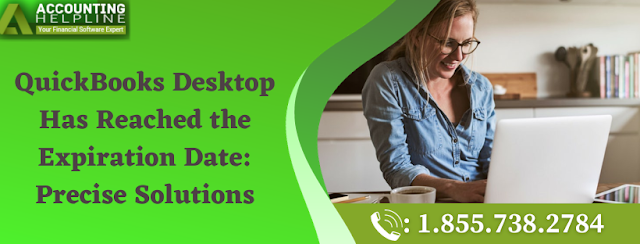 QuickBooks Desktop Has Reached the Expiration Date