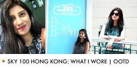 Check what Anamika Chattopadhyaya wore to Sky 100 Hong Kong/ her comfortable travel outfit style