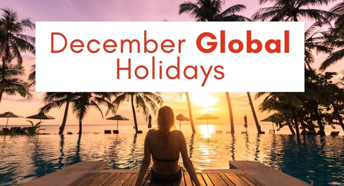 December Global Holidays