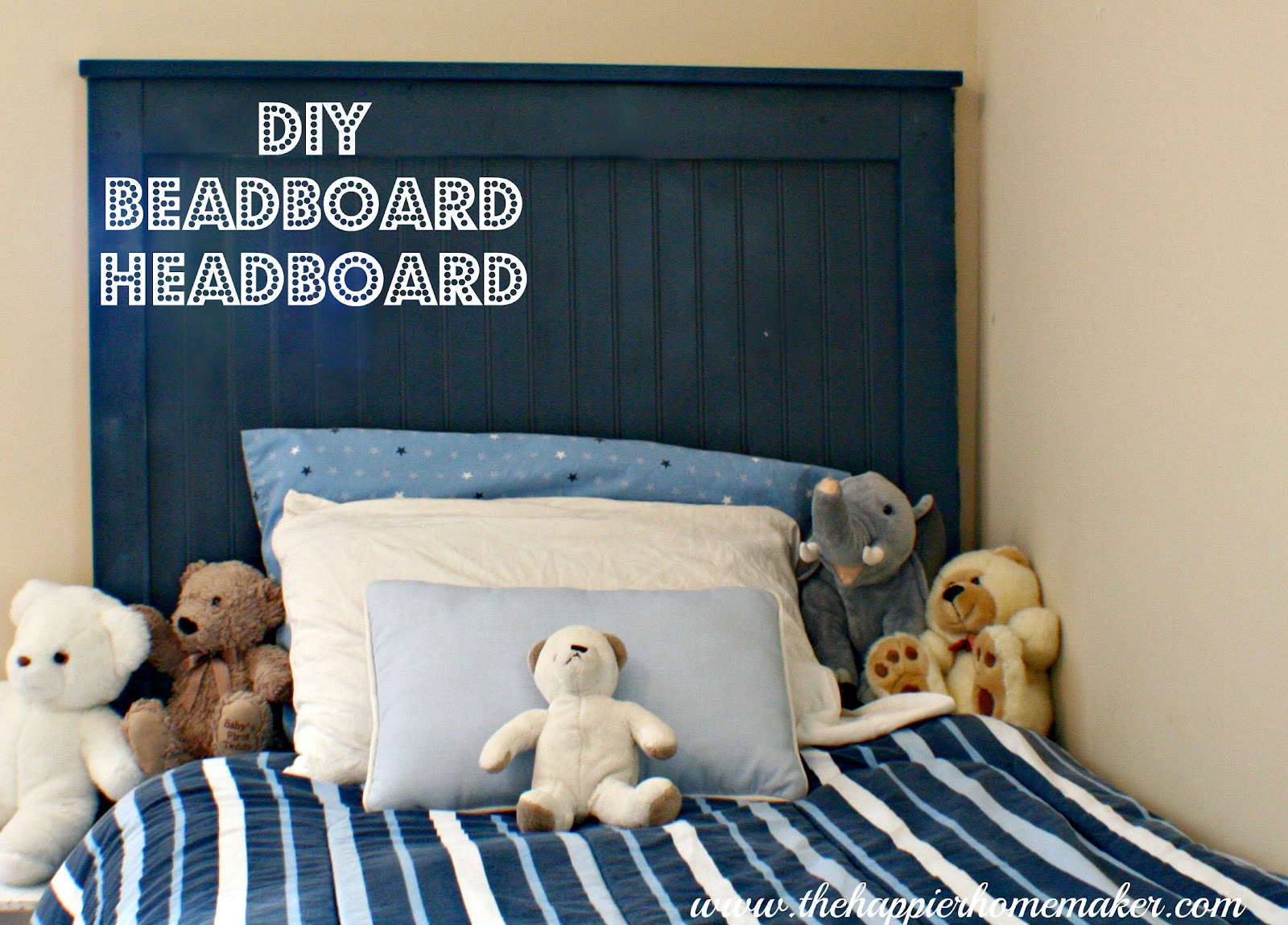 Beadboard headboard  DIY Headboard ideas storage diy