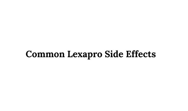 Frequently Encountered Lexapro Side Effects and Warnings #infographic