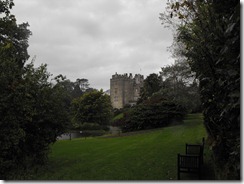 Sizergh Castle from garden walk