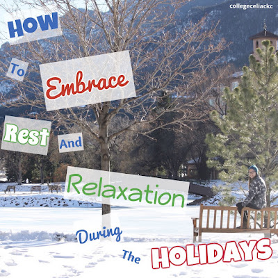  Dec is packed alongside plenty of parties Ho Ho Hectic? How to Embrace Rest in addition to Relaxation During the Holidays