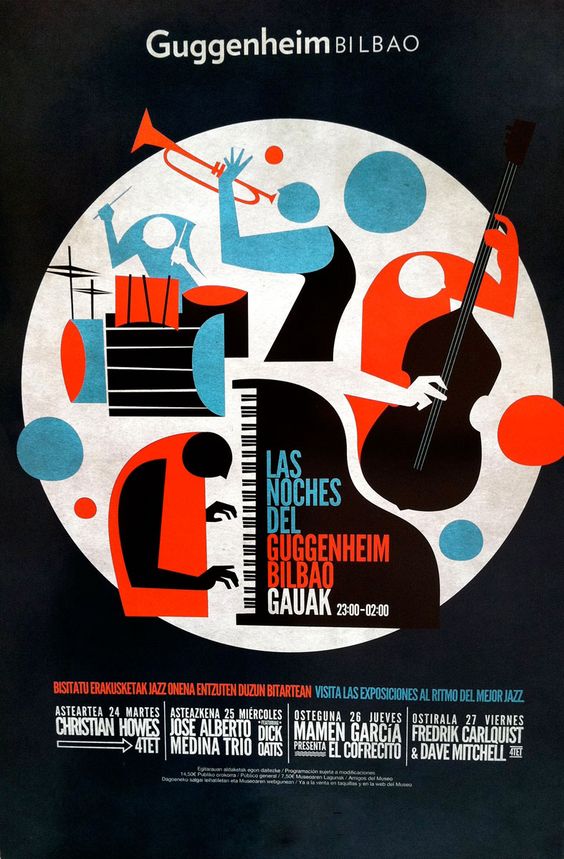 10 Contoh Desain Poster Festival Musik Kreatif - GRAFIS 