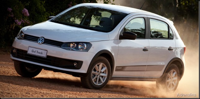 Volkswagen Gol Track Brasil flex offroad 2014 visual dianteira