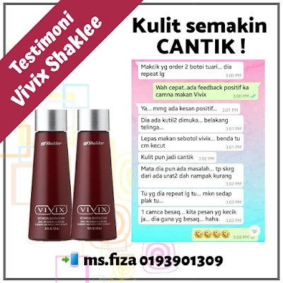 Testimoni Vivix Shaklee bantu mencantikkan kulit