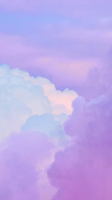 Cloud Sky Purple iphone Wallpaper