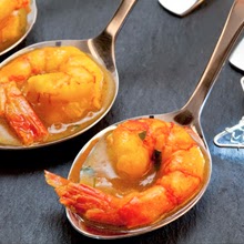 GAMBAS AL AZAFRÁN