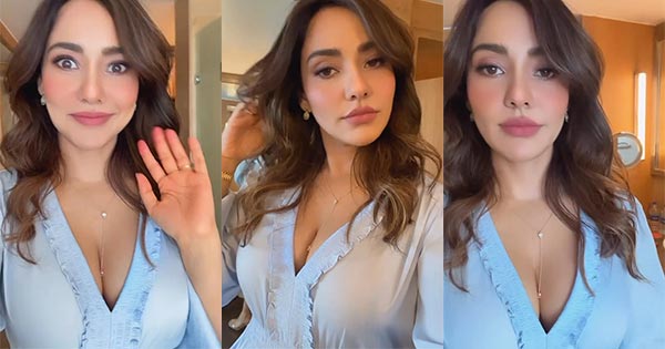 Neha Sharma cleavage hot video selfie