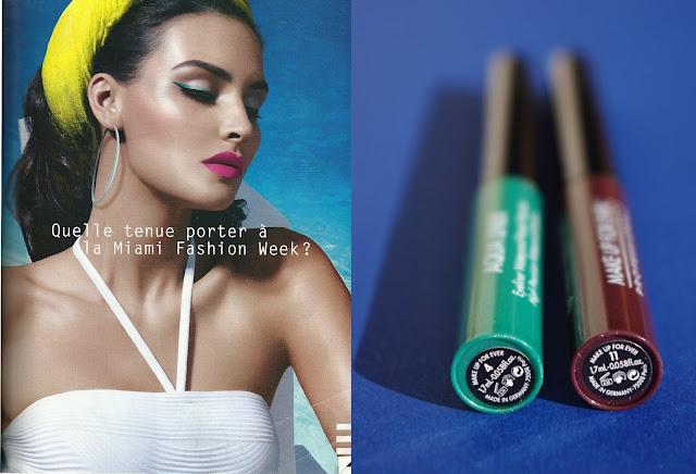 Make Up For Ever Aqua Liner #4, #11 + look