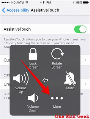 How to take a screenshots on iPhone 6s or iPhone 6s Plus with/without the Home button?