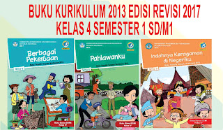  senantiasa mengalami perkembangan dan perbaikan Buku Kurikulum 2013 Revisi 2017 Kelas 4 SD/MI Semester 1