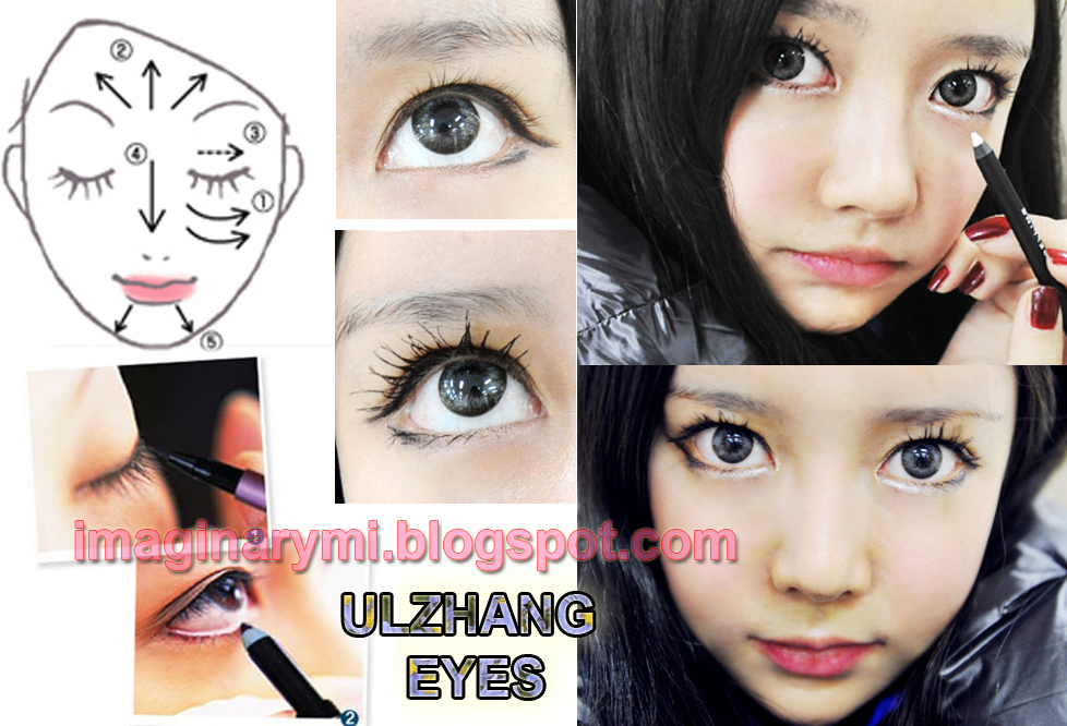 ulzzang makeup tutorial. Ulzzang ♥ Make Up for Eyes