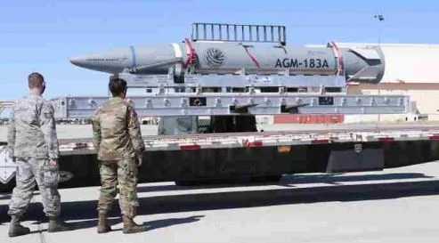 From B-52 Bomber, US Successfully Test Launches AGM-183A ARRW . Hypersonic Missile