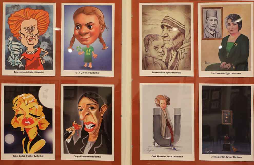 Egypt Cartoon ..Photos from inauguration of the 38th International Festival "Marul de Aur" in Romania