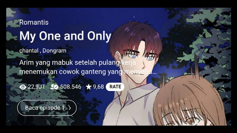 My One and Only Naver Webtoon
