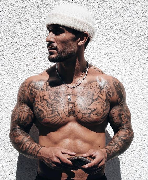 10 Fabulous Chest Tattoos For Men in 2022