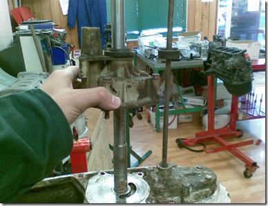Removing impellor housing