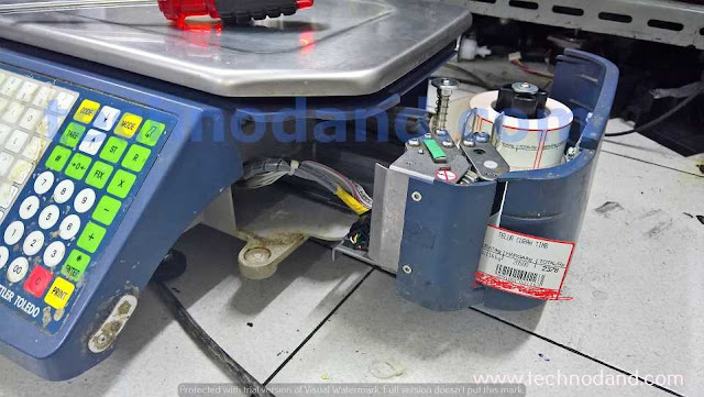 Timbangan Digital Mettler Toledo Bcom Error Label Keluar Setengah