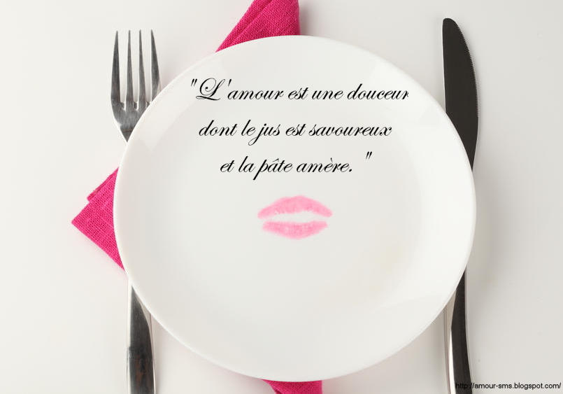 Des images avec des proverbes et citations d'amour