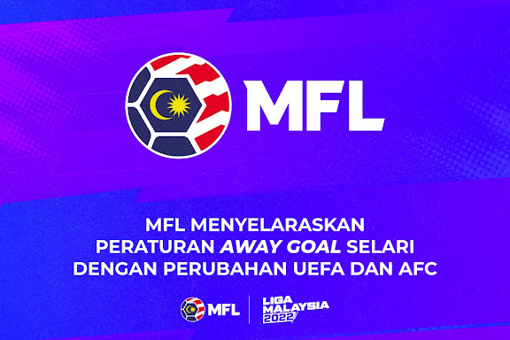 MFL MENYELARASKAN PERATURAN AWAY GOAL SELARI DENGAN PERUBAHAN UEFA DAN AFC Malaysian Football League (MFL) mengumumkan bahawa pengelola Liga Malaysia itu telah memansuhkan kelebihan jaringan di tempat lawan (Away Goal) dalam kejohanan kalah mati berkuatkuasa pada hari ini selaras dengan perubahan terkini AFC dan UEFA. “Berdasarkan Artikel 2.6.3(iv)(vi) Peraturan Pertandingan dalam Manual Liga Malaysia di mana ia adalah peraturan semasa untuk menentukan kelab pemenang dalam pertandingan kalah mati merangkumi peraturan Away Goal. “Pada 24 Jun 2021, UEFA telah membuat keputusan untuk memansuhkan peraturan Away Goal bermula musim 2021/2022 sementara pada 1 Ogos 2022 pula, AFC telah memaklumkan keputusan untuk memansuhkan peraturan Away Goal bermula musim hadapan. “Justeru MFL telah memutuskan untuk menyelaraskan peraturannya dengan perubahan terkini AFC dan UEFA dengan memansuhkan peraturan kelebihan 'away goal' dalam kejohanan kalah mati di mana perubahan peraturan ini bermakna bahawa perlawanan yang terikat secara agregat selepas 180 minit timbal balik, akan dilanjutkan ke masa tambahan selama 30 minit. “Jika kedua-dua pasukan masih terikat, maka pemenang perlawanan akan ditentukan menerusi sepakan penalti,” kata MFL dalam satu kenyataan rasmi hari ini. Ini bermakna pemansuhan peraturan tersebut akan berkuatkuasa dalam kejohanan TM Piala Malaysia 2022 yang bakal membuka tirai pada 26 dan 27 Oktober 2022.