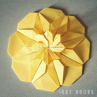 Origami Mandala folded by Art Hours