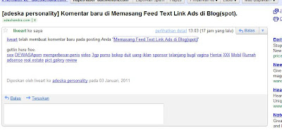 komentar spam | spam comment